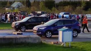 Toyota Rav4 2012 V6 35 VS Ford Escape 20 EcoBoost 2014 [upl. by Nnylecoj124]