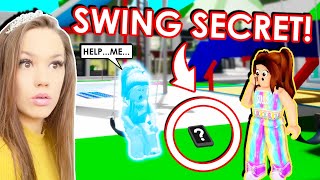 NEW HAUNTED SWING SECRET in BROOKHAVEN with IAMSANNA Roblox [upl. by Azeria114]