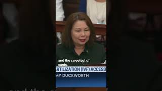 WATCH Senator Duckworths passionate testimony for protecting IVF [upl. by Atalie]