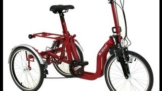 Di Blasi R32 Folding Tricycle Demo [upl. by Aland]