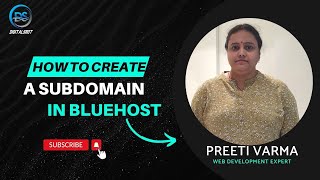 How to Create a Subdomain in Bluehost  Subdomain in Bluehost [upl. by Telfer88]