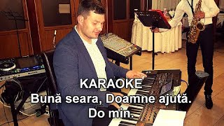 Karaoke  Negativ ❌ Buna seara Doamne ajuta [upl. by Blader]