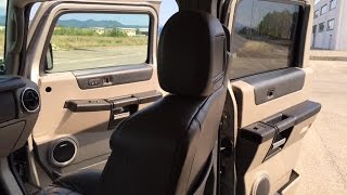 2003 HUMMER H2 Restauro rivestimento pannelli porte  door panels refurbishment and restyling [upl. by Forelli]