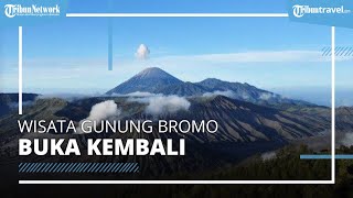 Wisata Gunung Bromo Buka Lagi seusai Kebakaran Tiket Bisa Dibeli via Online [upl. by Annavahs]