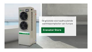 Enevator Store  Warmtepomp Product [upl. by Ahsimin]