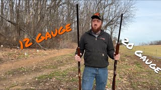 12 Gauge VS 20 Gauge  What’s the Difference [upl. by Fabiolas999]