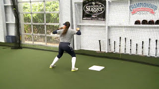 Footwork Around a Base for Softball Infielders [upl. by Nagad634]