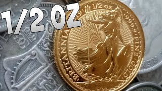 Half Oz Gold Britannia Coin [upl. by Karoline]