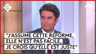 Réforme de l’assurance chômage  les plus précaires impactés Gabriel Attal  C à Vous  30052024 [upl. by Bellis]