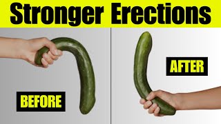 EAT THIS for STRONGER ERECTIONS  Increase PENIS Blood Flow [upl. by Ahtenek]