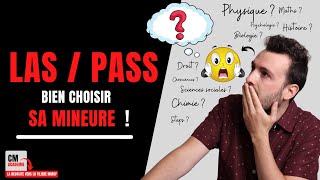 LICENCES LAS  PASS  😕 Comment bien choisir sa MINEURE en faisant ses vœux sur PARCOURSUP en 2024 [upl. by Inaffyt57]