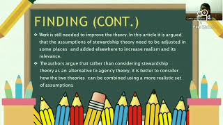 GROUP 11 STEWARDSHIP THEORY amp CORPORATE GOVERNANCE [upl. by Onstad991]