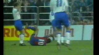 Real Zaragoza 6 Barcelona 3 Temporada 9394 [upl. by Nohtahoj]