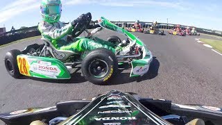 CRASH Crash Compilation from British Karting Champs Rd 9 [upl. by Llerref728]