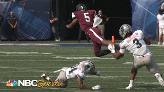 Highlights Howard Bison dominate Morehouse Maroon Tigers  HBCU NY Football Classic  NBC Sports [upl. by Stephenson763]