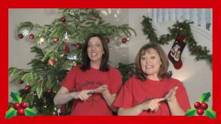 Makaton  CHRISTMAS ALPHABET  Singing Hands [upl. by Nashoma]