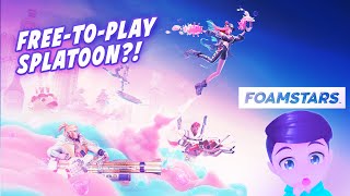 🔴FOAMSTARS RELEASE DAY FIRST IMPRESSIONS👀 How Close to Splatoon is it REALLY [upl. by Brighton]