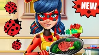 Miraculous LadyBug  LadyBug Cartoon Real Cooking Game  Miraculous LadyBug Full episodes [upl. by Julietta]