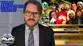 Tony Schiavone calls The Gimmick Battle Royal from Wrestlemania X7 [upl. by Unni189]