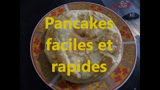 Recette de pancakes faciles et rapides à faire [upl. by Darcee992]