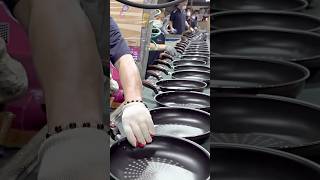 Non Stick Frying Pan Mass Production Process [upl. by Adnuhsor]