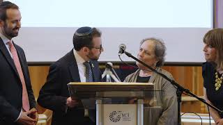 Presentation to Faculty member Miriam Schacter [upl. by Lipman]