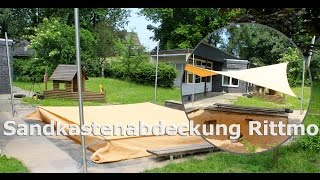 Sonnensegel Sandkastenabdeckung Rittmo als Sonnenschutz  Pina Design® [upl. by Zerimar124]