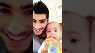 Zayn Malik with his cute daughter khai Malik 😘😘💓💓zaynmalik khaimalik viral [upl. by Ainesy368]