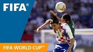 Croatia 01 Mexico  2002 World Cup  Match Highlights [upl. by Etteinotna]