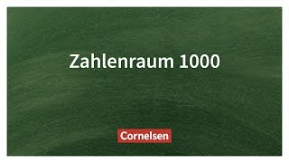 Den Zahlenraum 1000 Lesen und Legen – Einfach erklärt  Cornelsen Verlag Grundschule [upl. by Akiret36]