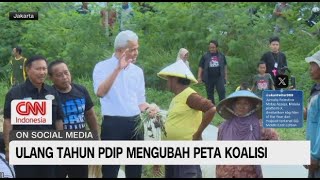 Ulang Tahun PDIP Mengubah Peta Koalisi [upl. by Burn260]