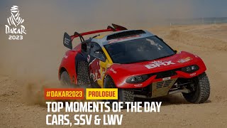 Cars Top moments  Prologue  Dakar2023 [upl. by Aubree]