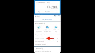 Where is overdraft protection on Chase app [upl. by Adnahc]