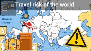 Travel risk of the world [upl. by Wald]