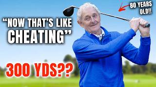 80 Year Old Golfer Aims To Hit Driver 300 Yards [upl. by Jemina36]