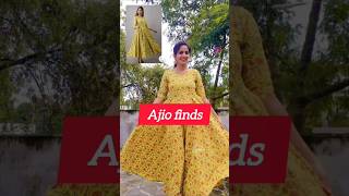 Ajio maxi dress  ajio maxi dress haul  ajio dress review ajio ajiohaul maxidress shorts new [upl. by Asserac]