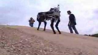 New Big Dog Robot Video [upl. by Nostets]