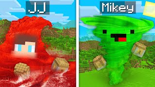 Mikey and JJ Became NATURAL DISASTERS in Minecraft Maizen [upl. by Xet]