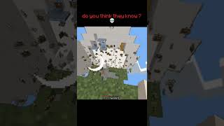 Escape from Skyblock in Minecraft 🤯 💀minecraft trumanshow fyp shorts kabukichi00 [upl. by Euqor]