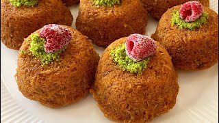 Bu Tatlıya Hayran Kalacaksınız Garanti Veriyorum👌🏻😍Kadayıflı Muffin Tatlısı👉🏻BERA TATLİDUNYASİ [upl. by Daniyal]