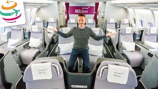 Eurowings BIZclass von New York nach Düsseldorf A330300  YourTravelTV [upl. by Amary]