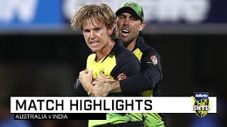 Australia draw first blood in T20 series  First Gillette T20 [upl. by Grider]