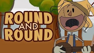 Round and Round Silly Interactive Song for Children [upl. by Junieta]