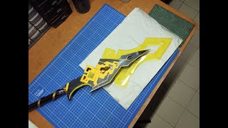 Genshin Impact  Vortex Vanquisher Cosplay Prop making Video [upl. by Nell]