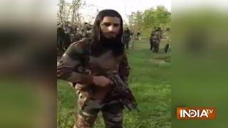 New video of 30 Kashmiri militants goes viral [upl. by Walliw534]