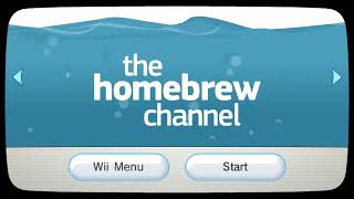 Wii Homebrew Channel HD  Song Restored [upl. by Trubow]