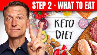 Dr Bergs Guide to Healthy Keto® Eating Step 2  What to Eat [upl. by Enirod]