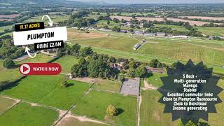 Equestrian property for sale Sussex 11 acres Nr Plumpton Racecourse [upl. by Ithsav785]