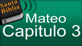 Mateo Capitulo 3  Biblia Hablada [upl. by Ahter]