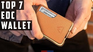 7 Best EDC Wallets For Men 2024 [upl. by Nivri842]